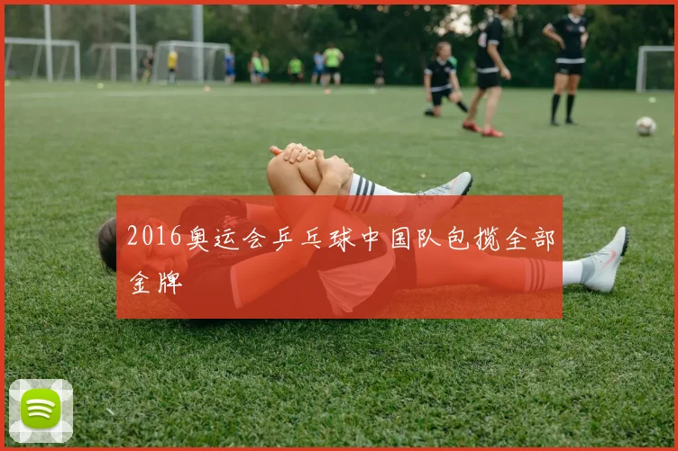 2016奥运会乒乓球中国队包揽全部金牌