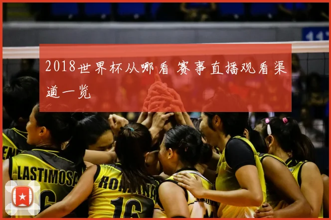 2018世界杯从哪看 赛事直播观看渠道一览